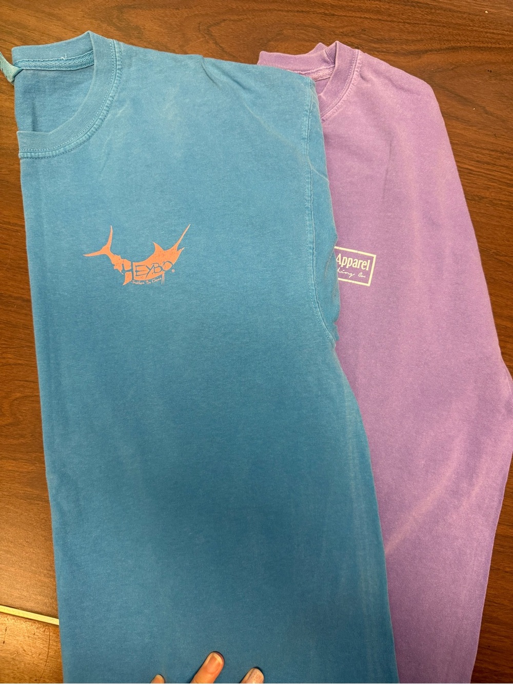 Hey Bo & Old South Apparel Tee Shirts -  size Large